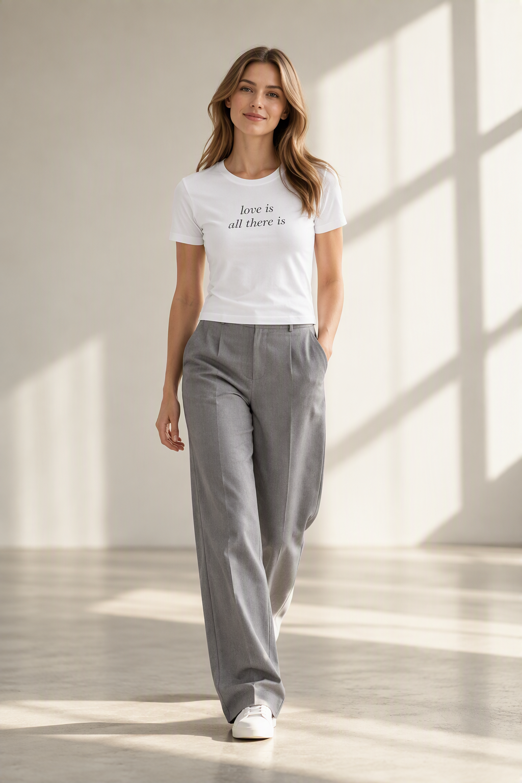 Women's form fitting tee