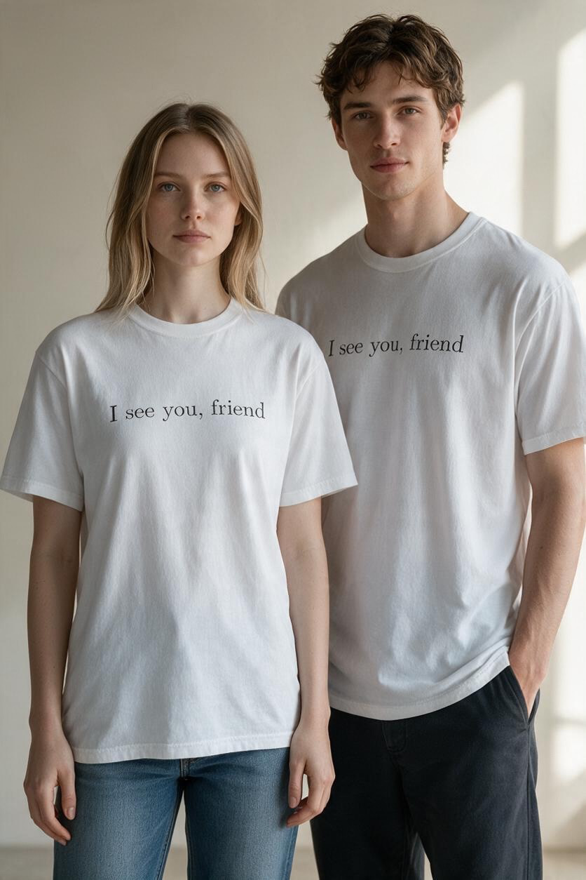 Unisex fit T shirts