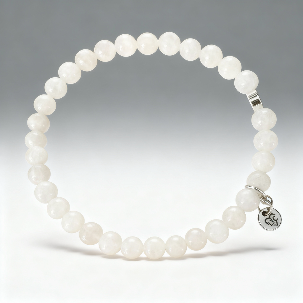 Moonstone gemstone bracelet