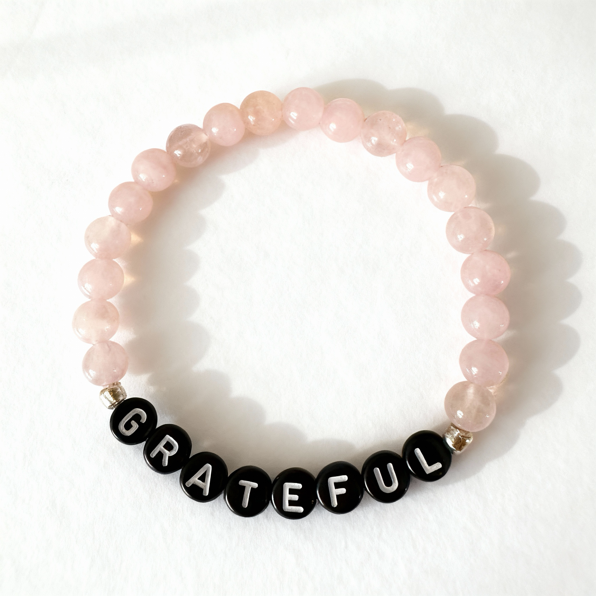 ‘Grateful’ message bracelet