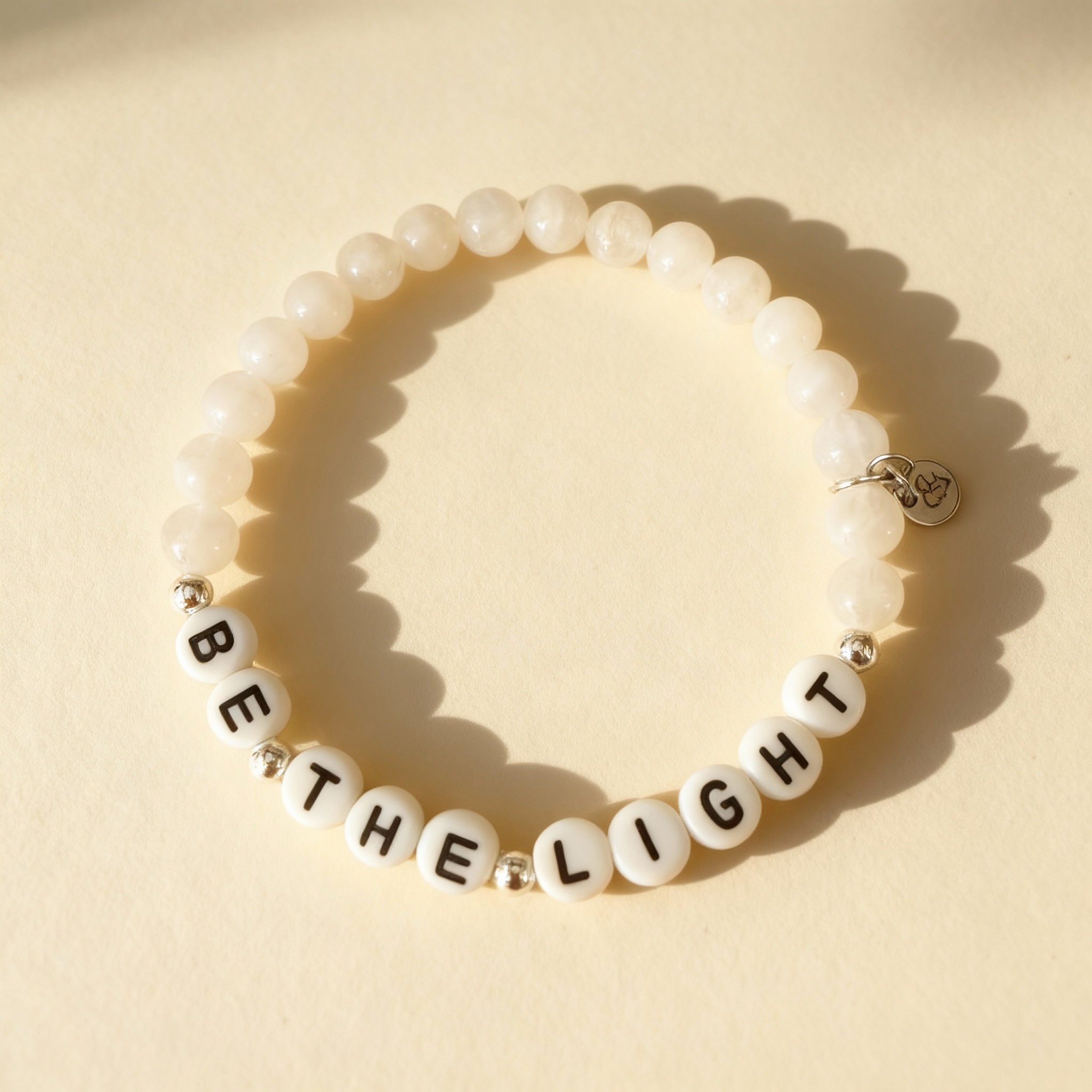 ‘Be the light’ message bracelet