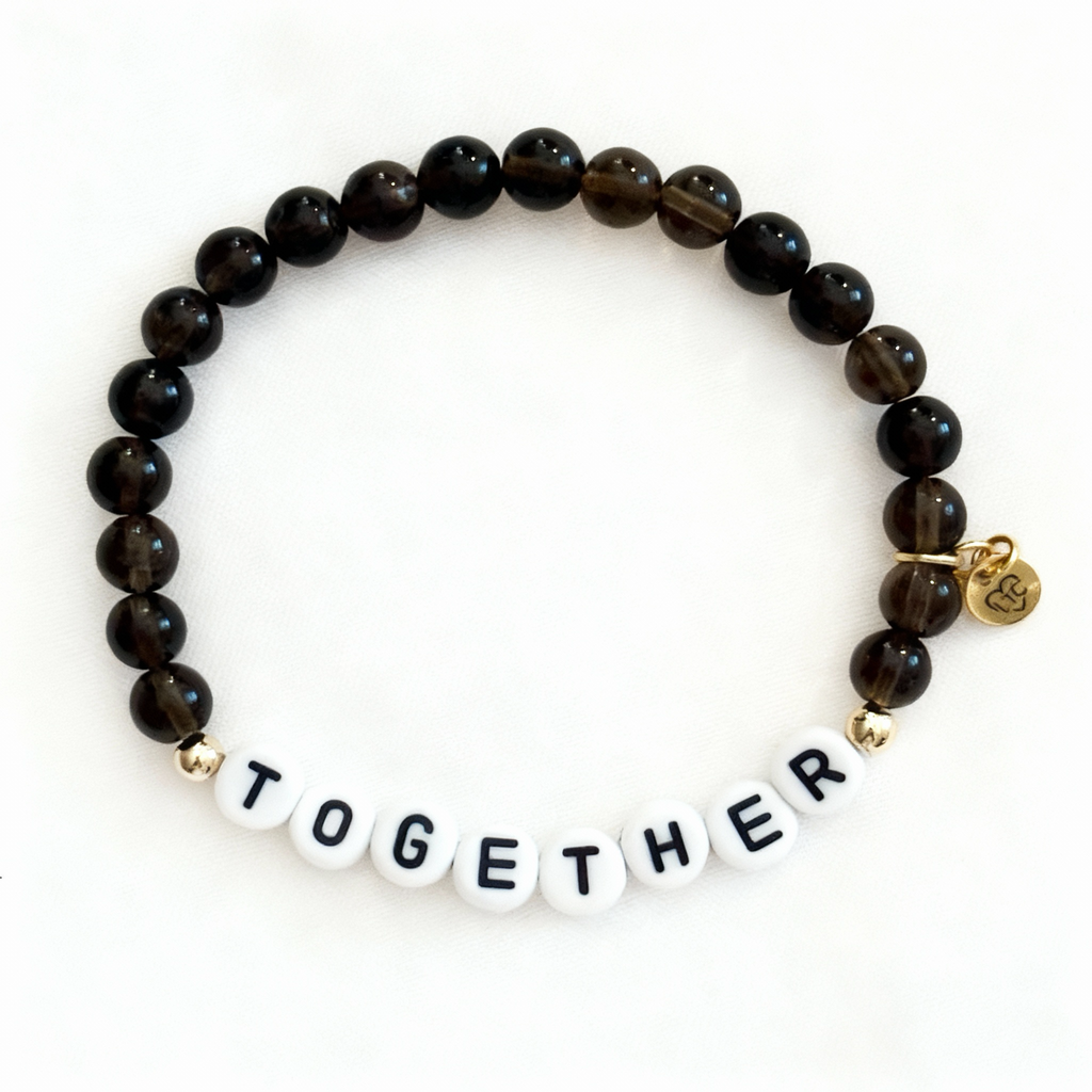 ‘Together’ message bracelet