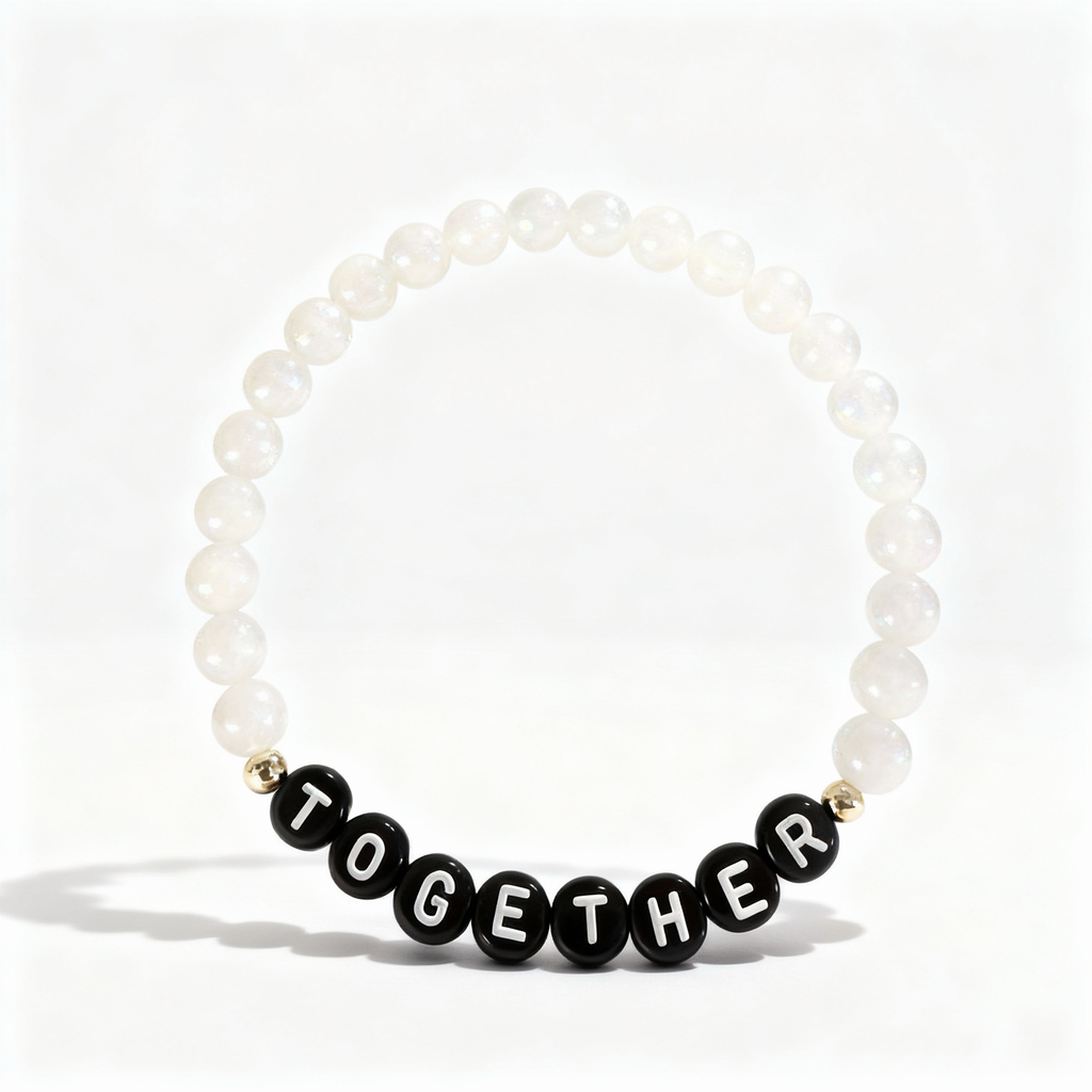 ‘Together’ message bracelet