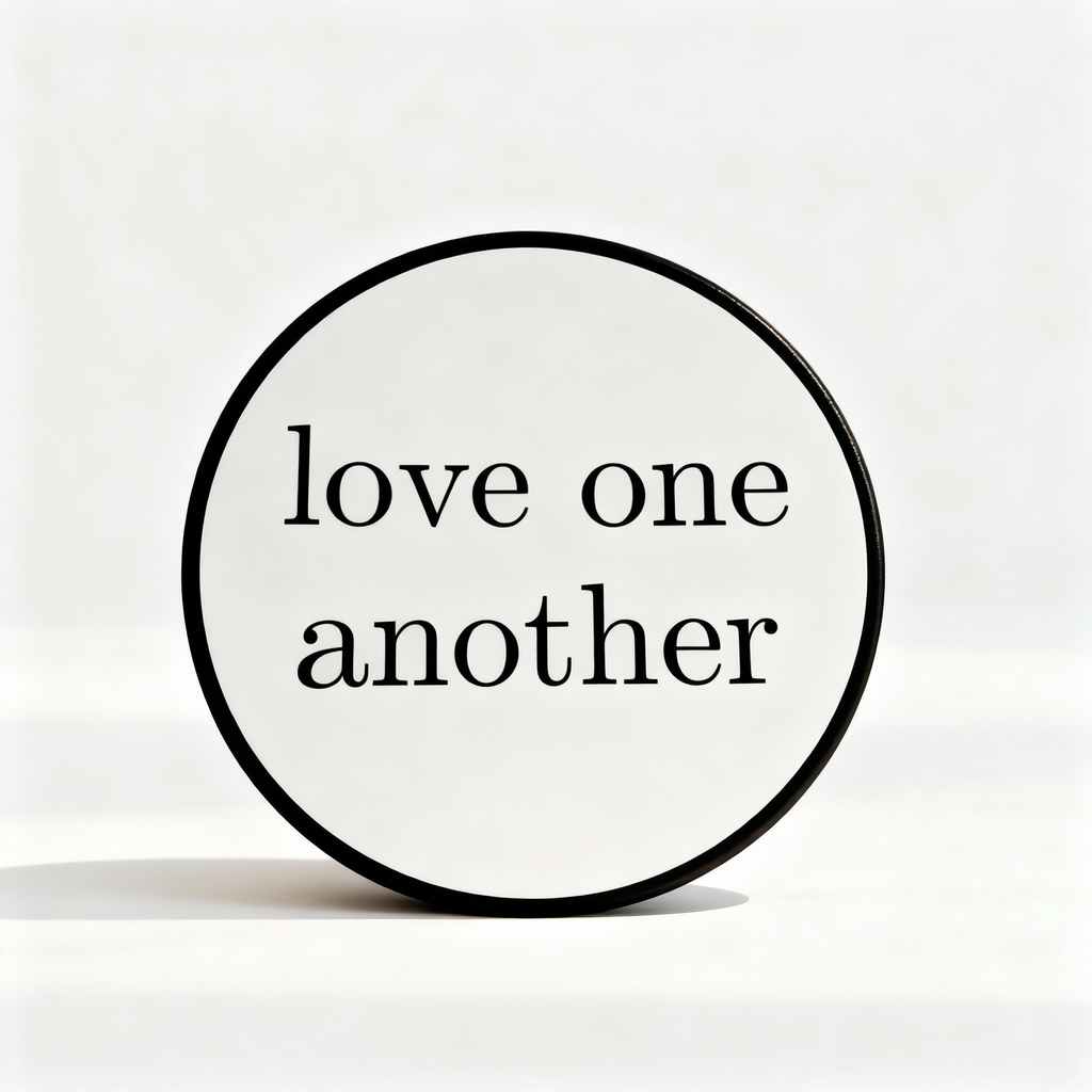 Love one another magnet