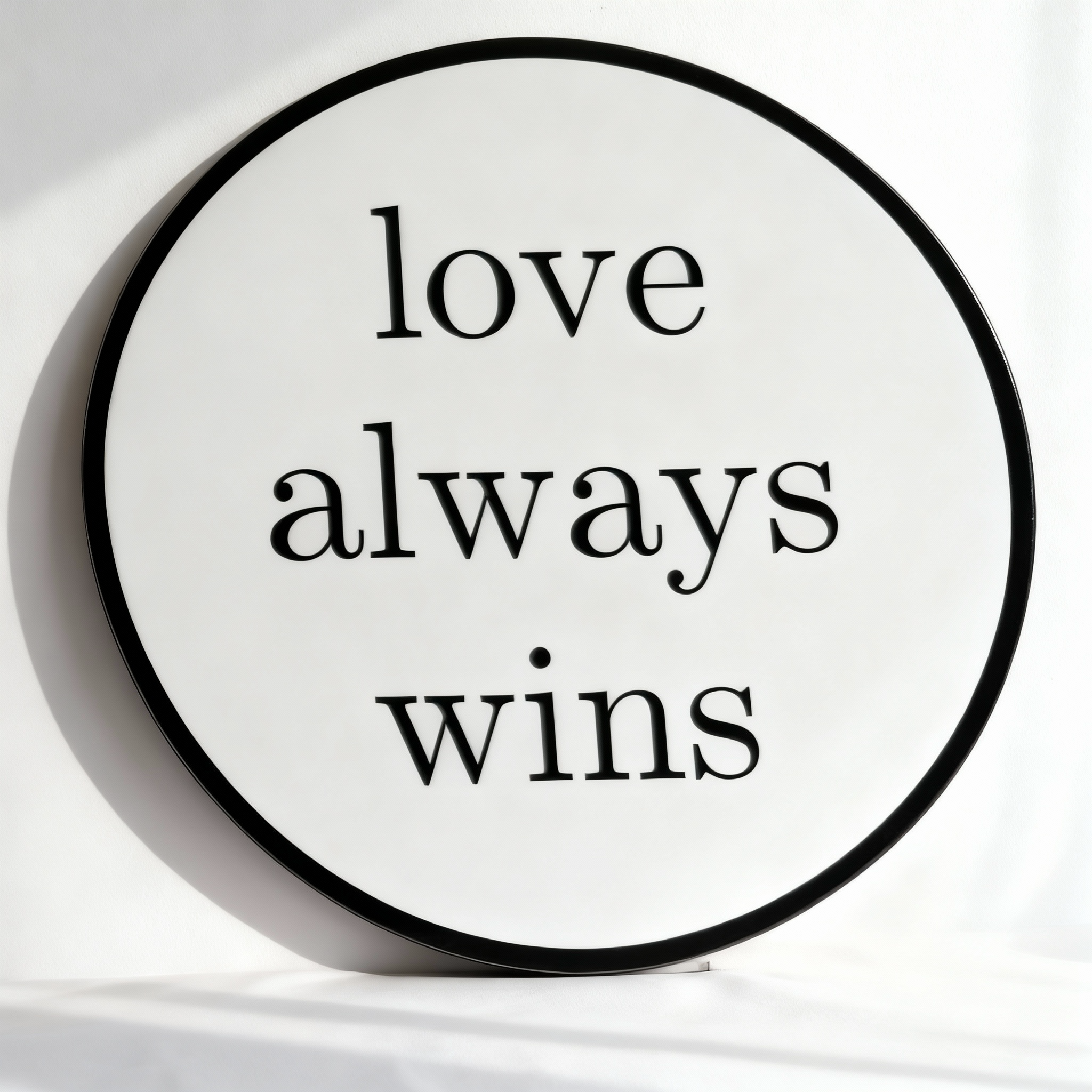 Love always wins magnet