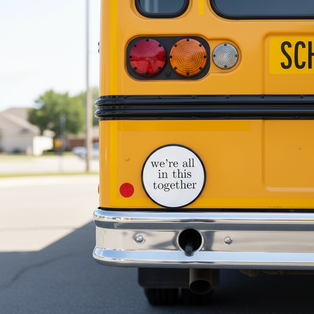 We’re all in this together magnet